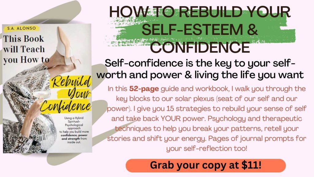 How to build your Self Esteem Guide & Workbook